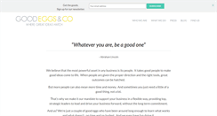 Desktop Screenshot of goodeggsandco.com